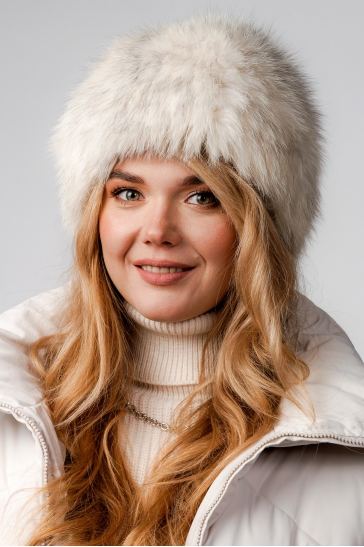 Шапка женская из лисы