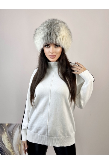 Шапка женская из лисы