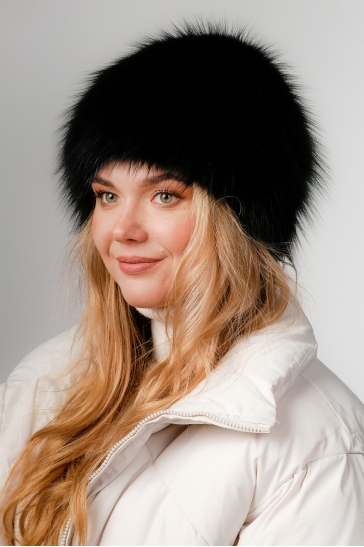 Шапка женская из лисы