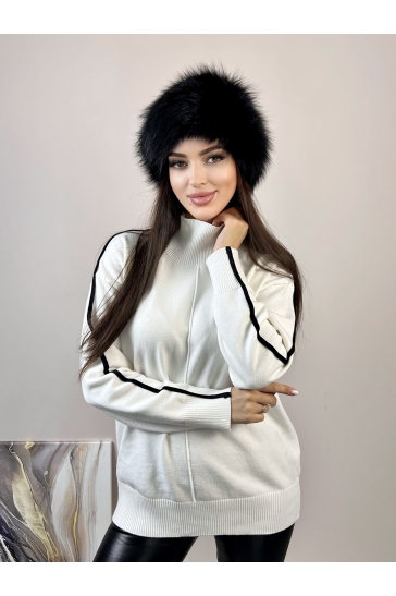 Шапка женская из лисы