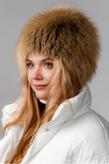 Шапка женская из лисы