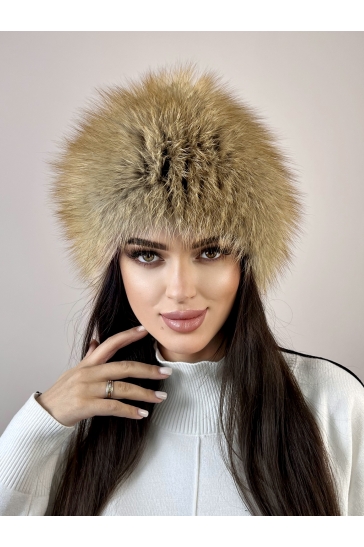 Шапка женская из лисы